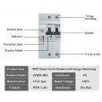 WiFi Автомат - вимірювач-потужності і напруги ZJSB9-80Z-J зі Смартфона на ДІН рейку від CNZJSC за 1 990грн (код товару: ZJ)