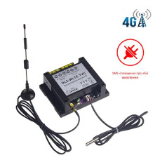 4G GSM контролер DL2-WLTE-T на 2 канали (30А, контроль температури) з мобільним застосунком 4G GSM контролер DL2-WLTE-T на 2 канали (30А, контроль температури) з мобільним застосунком