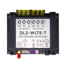 4G GSM контролер DL2-WLTE-T на 2 канали (30А, контроль температури) з мобільним застосунком 4G GSM контролер DL2-WLTE-T на 2 канали (30А, контроль температури) з мобільним застосунком