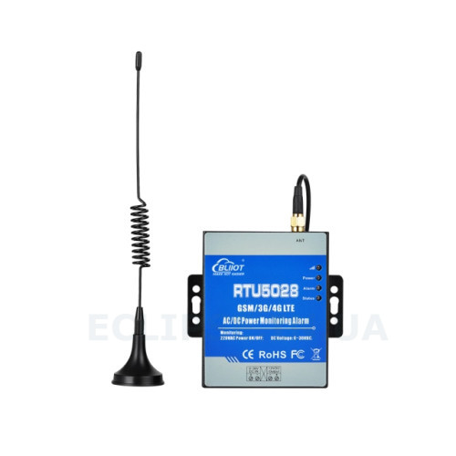 GSM 2G контроллер состояния питания на 220/230В AC 12-36 В DC с обратной связью и SMS со встроенным аккумулятором от KING PIGEON за 3 325грн (код товара: RTU5028)