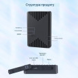 ML300G персональный портативный GNSS GSM GPRS трекер-локатор реального времени с аккумулятором на 2500 мАч от MiCODUS за 1 545грн (код товара: ML300G)