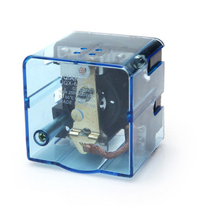 Электромагнитное реле высокой мощности на 100 Ампер 12 Вольт JQX-62F-1Z-100A-12V на DIN рейку