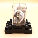 Электромагнитное реле высокой мощности 40 Ампер 220 Вольт 3-х контактное JQX-38F3Z с рейкой колодкой от QIANJI за 395грн (код товара: 40A220)