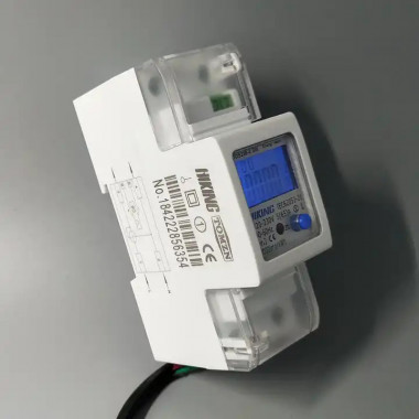 1-но фазний високоточний електролічильник з реверсним вимірюванням LCD дисплеєм та поширеними функціями моніторингу на 65 або 100 Ампер