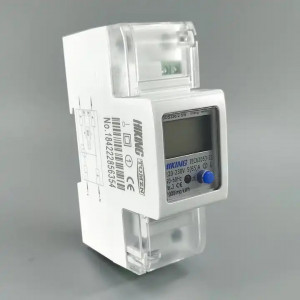 1-фазный высокоточный электросчетчик с реверсным измерением LCD дисплеем и расширенными функциями мониторинга на 65 или 100 Ампер.