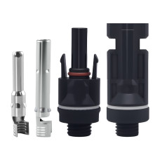 Конектор з'єднувач для сонячних панелей PV 1000/1500V на 32/45 Ампер водозахисного типу Конектор з'єднувач для сонячних панелей PV 1000/1500V на 32/45 Ампер водозахисного типу