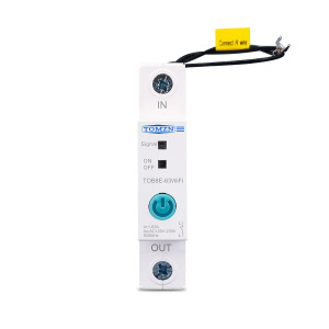 1-но полюсний WiFi вимикач Tomzn на DIN рейку 220В 63А Ewelink (середовище Sonoff)
