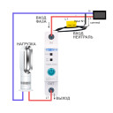 1-но полюсный WiFi выключатель Tomzn на DIN рейку 220В 63А Ewelink (среда Sonoff) от TOMZN за 595грн (код товара: SMT63)