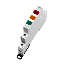 Світловий індикатор фаз TD9-3X (Червоний, Жовтий, Зелений) на DIN-рейку Світловий індикатор фаз TD9-3X (Червоний, Жовтий, Зелений) на DIN-рейку