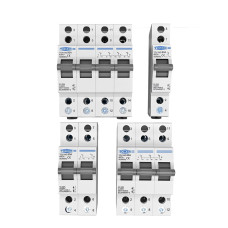 Ручний перекидний перемикач(рубильник) резерву на 1 фазу 2 полюси 220/230 Вольт до 80 Ампер на 3 положення (тип автомату)