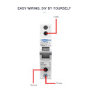 Ручной перекидной переключатель(рубильник) резерва на 1 фазу 2 полюса 220/230 Вольт до 80 Ампер на 3 положения (тип автомата) от TOMZN за 225грн (код товара: TO19G80)