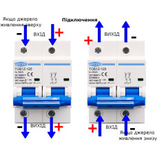 2-полюсный DC модульный автоматический солнечный мини-выключатель постоянного тока на 80 /100 или 125 Ампер Ампер MCB до 1000 Вольт для фотоэлектрической системы 2-полюсный DC модульный автоматический солнечный мини-выключатель постоянного тока на 80 /100 или 125 Ампер Ампер MCB до 1000 Вольт для фотоэлектрической системы