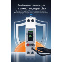 Интелектуальный WiFi выключатель TOMZN TOB9-50LW 1P+N, 12-в-1, 63А, защита от перенапряжения/перегрева, с датчиком температуры от TOMZN за 845грн (код товара: TOB9-63LW)