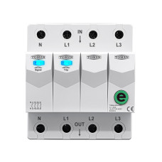 Дистанційне WiFi реле відключення 4P 3*220/230V 63A 50/60Гц на DIN-рейку нейтраль комутована Ewelink (середеовище Sonoff) Дистанційне WiFi реле відключення 4P 3*220/230V 63A 50/60Гц на DIN-рейку нейтраль комутована Ewelink (середеовище Sonoff)