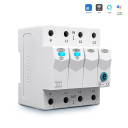 Дистанционное WiFi реле отключения 4P 3*220/230V 63A 50/60Гц на DIN-рейке общая нейтраль Ewelink (среда Sonoff) от TOMZN за 1 495грн (код товара: TOB9E-63WIFI)