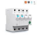 Дистанційне WiFi реле відключення 4P 3*220/230V 63A 50/60Гц на DIN-рейку нейтраль комутована TUYA (SmartLife) від TOMZN за 1 495грн (код товару: TOB9S-63NCWIFI)