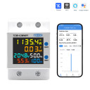 WiFi устройство мониторинга по реле защиты TOBI-63MWIFI на DIN-рейке до 63A, V, A, W, Hz, PF, kWh (применение PUNVO) от TOMZN за 1 295грн (код товара: TOBI-63MWIFI)