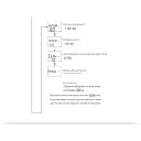 Реле защиты от перенапряжений/токов с ваттметром и WiFi на 220/230 Вольт 100 А с измерением температуры NTC приложение Tuya (Smart Life) от TOMZN за 1 725грн (код товара: TOMPD-100LW)