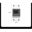1-но фазний 2-полюсний WiFi електролічильник з LCD дисплеєм на 220 Вольт 65 А додаток Tuya (Smart Life) від TOMZN за 1 295грн (код товару: TOMPD63)