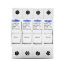 4-х (четырехполюсный) держатель солнечных плавких предохранителей постоянного тока до 32 Ампер DC 1000V PV 10x38 от TOMZN за 545грн (код товара: TOPV-32-4P) 4-х (четырехполюсный) держатель солнечных плавких предохранителей постоянного тока до 32 Ампер DC 1000V PV 10x38 от TOMZN за 545грн (код товара: TOPV-32-4P)