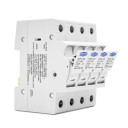 4-х (четырехполюсный) держатель солнечных плавких предохранителей постоянного тока до 32 Ампер DC 1000V PV 10x38 от TOMZN за 545грн (код товара: TOPV-32-4P)