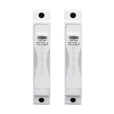 Тримач сонячних фотоелектричних плавких запобіжників постійного струмуму до 50 Ампер DC PV 1500В 10x85 та 14x85 мм