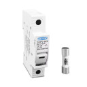 Тримач сонячних фотоелектричних плавких запобіжників постійного струмуму до 32 Ампер DC до 1000V PV 10x38 мм 1 полюс від TOMZN за 195грн (код товару: TOPV-32-1P)