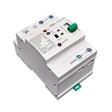 TOQ6-63PV/2P 220/230В 2-х полюсний автомат-перемикач введення резерву для інвертора сонячних панелей