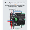 TOQ7-125PV/2P 220/230В 2-х полюсный автомат-переключатель ввода резерва для инвертора солнечных панелей от TOMZN за 2 095грн (код товара: TOQ7-125PV/2)