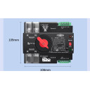 Умный Автоматический переключатель резервного питания для генератора АВР TOQ7e WIFI 2P 125A eWeLink (среда Sonoff) от TOMZN за 2 145грн (код товара: TOQ7e-125/2P)