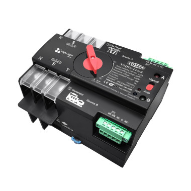 Розумний Автоматичний перемикач резервного живлення для генератора АВР TOQ7e WIFI  3P 125A eWeLink (середовище Sonoff)