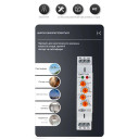 Циклическое реле времени TORT7-S1 (16A): Асимметричный таймер на DIN-рейку от TOMZN за 465грн (код товара: TORT7-S1)