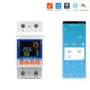 Wi-Fi счетчик энергии с экраном TOVA-63T (63A) Tuya Smart и защитой от утечки тока от TOMZN за 865грн (код товара: TOVA-63T)