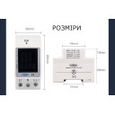 Счетчик потребляемой мощности, с мониторингом тока и напряжения на DIN рейке 5 в 1 220/230В до 100А с цветным экраном от TOMZN за 495грн (код товара: TOVAE2-100C)