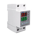 Устройство защиты от перенапряжения и тока на DIN рейку 220В до 60A с цветым дисплеем от TOMZN за 455грн (код товара: TOVPD1-60C)