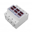 3-х фазное 4-х полюсное устройство защиты от перенапряжения на DIN рейку 220В до 63А или 100А с LED дисплеем, синхронный от TOMZN за 1 025грн (код товара: TOVPD3)