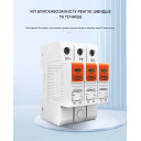 УЗИП Разрядник защиты от импульсного перенапряжения постоянного тока 3-х полюсный DC SPD 500V 600V 800V 1000V 20KA~40KA от TOMZN за 735грн (код товара: TZG40-PV-3P)