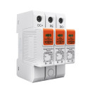 УЗИП Разрядник защиты от импульсного перенапряжения постоянного тока 3-х полюсный DC SPD 500V 600V 800V 1000V 20KA~40KA от TOMZN за 735грн (код товара: TZG40-PV-3P)