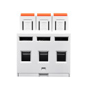 УЗИП Разрядник защиты от импульсного перенапряжения постоянного тока 3-х полюсный DC SPD 500V 600V 800V 1000V 20KA~40KA от TOMZN за 735грн (код товара: TZG40-PV-3P)