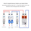 УЗІП Розрядник захисту від імпульсної перенапруги постійного струму DC SPD 500V 600V 800V 1000V 20KA~40KA від TOMZN за 485грн (код товару: TZG40-PV)