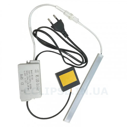 Дзеркальний Сенсорний Вимикач з підсвічуванням для лед стрічок або ламп на 220 вольт від Core Chain за 345грн