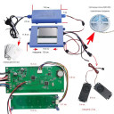 Многофункциональный зеркальный сенсорный выключатель с цветным LCD дисплеем на 220 вольт до лент на 12 вольт до 36 ватт (3 Ампера) с динамиками и блютуз от AIDI за 1 695грн (код товара: CP401)