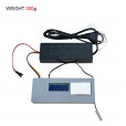 Дзеркальний сенсорний вимикач діммер з дисплеєм LCD годинником температурою з підтримкою дефоггера (антитуман) від SINKONG за 695грн (код товару: 2D4)