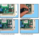 GSM реле GSM-KEY-AC 2000 номеров на 220 вольт в водозащитном корпусе от WAFER за 2 525грн (код товара: AC2000)