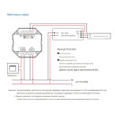 Дистанционный WIFI+ Радіо RF Push диммер на 100-240В на 1 канал с выходом 0/1-10V L1(WT) приложение Tuya или Smart Life от SKYDANCE за 945грн (код товара: L1(WT))