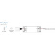 Дистанційний LED контролер-димер з блоком живлення (драйвером) 3 в 1 на 75 Ватт 12/24 вольт від SKYDANCE за 895грн (код товару: PB75)