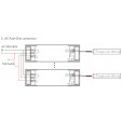 Дистанційний LED контролер-димер з блоком живлення (драйвером) 3 в 1 на 40 Ватт 12/24 вольт від SKYDANCE за 695грн (код товару: PB40)