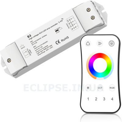 R8-5 на 4 зони RGB + CCT з тач  сенсором на 4 зони 5 кольорів +445грн