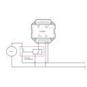 Дистанционный Радио выключатель на 100-240 Вольт AC 1 канал 1.5A Wi-Fi и RF Push Switch SS-B(WT) (приложение Tuya или Smart Life) от SKYDANCE за 645грн (код товара: SS-B(WT))