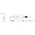 Дистанційний LED міні контроллер-димер Skydance V1 на 12 - 24 Вольт до 5 Ампер c пультом від SKYDANCE за 245грн (код товару: V1M)